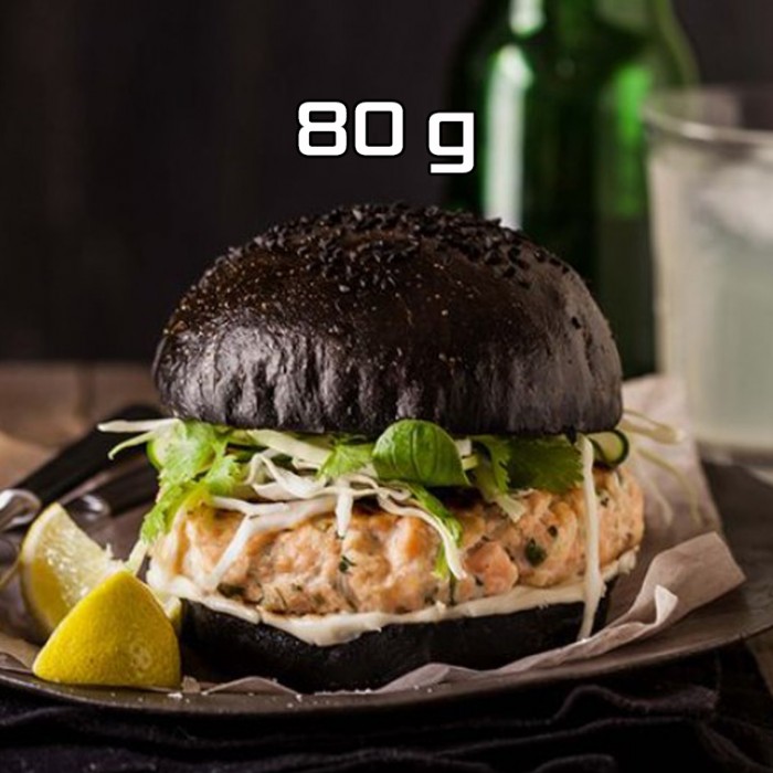 오징어먹물 버거번(냉동생지)80g 60개
